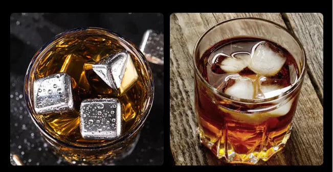 Reusable Stainless Steel Ice Cubes for Drinks