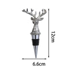 Deer Head Red Wine Silicone Plug Silicone