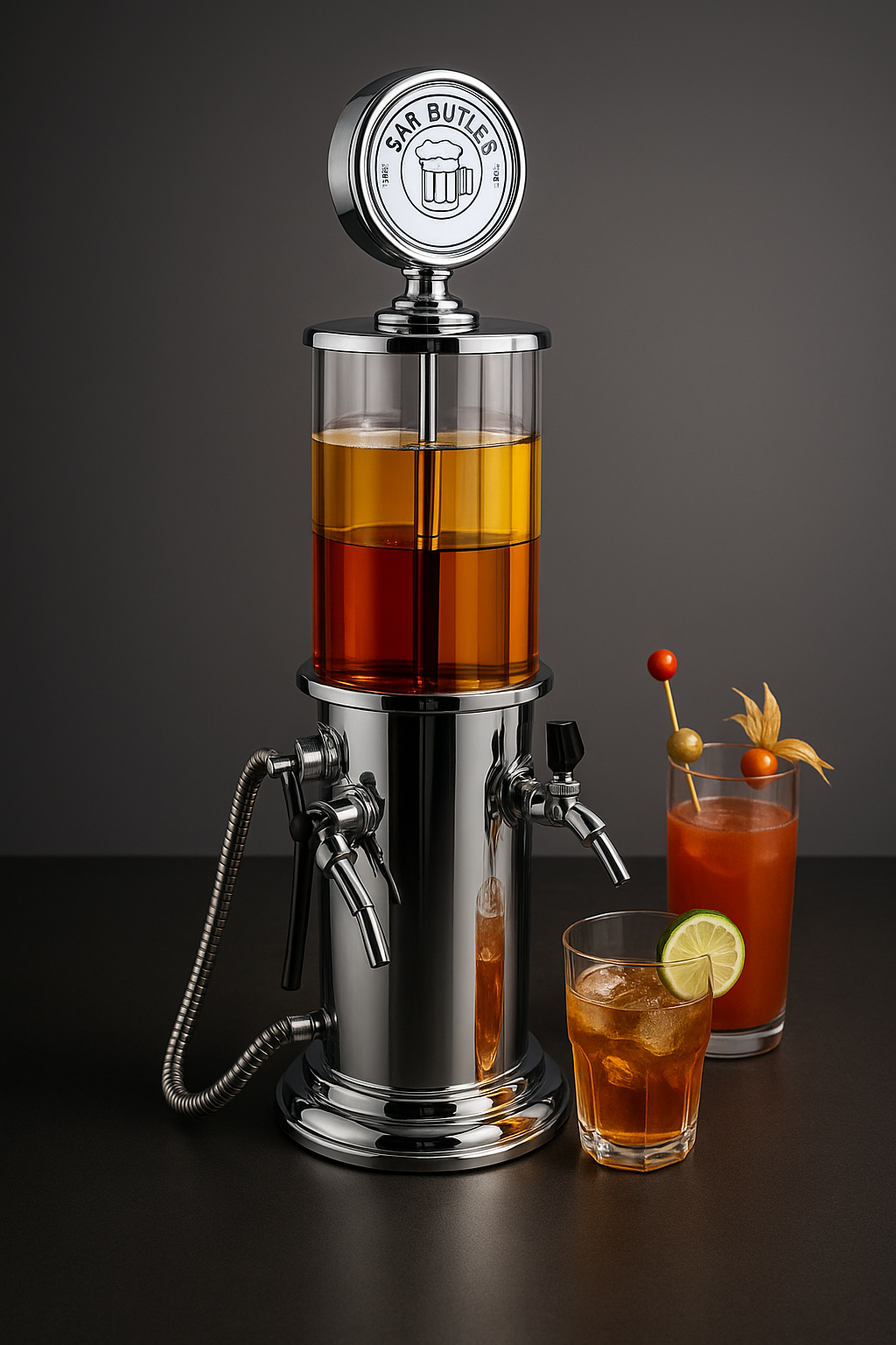 Beverage Dispenser with Gun