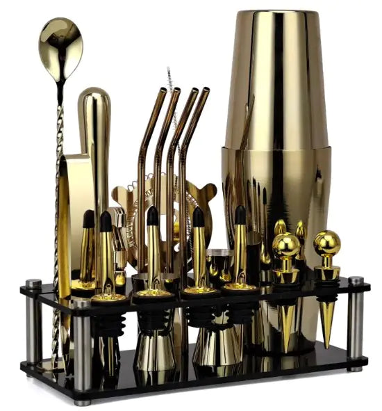 Ultimate 20-Piece Bartender Cocktail Kit