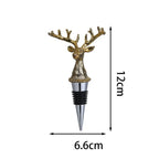 Deer Head Red Wine Silicone Plug Silicone