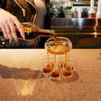 Transparent Wine Decanter Set with 6 Glasses