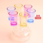 Transparent Wine Decanter Set with 6 Glasses