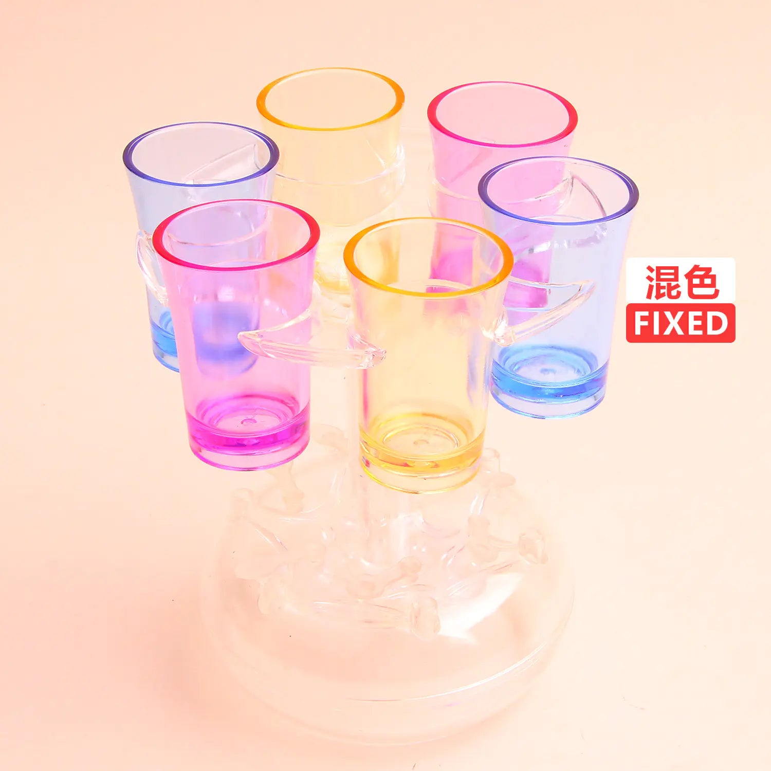 Transparent Wine Decanter Set with 6 Glasses