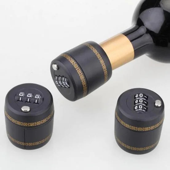 Premium 3-Digit Wine Bottle Security Lock