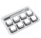 Reusable Stainless Steel Ice Cubes for Drinks