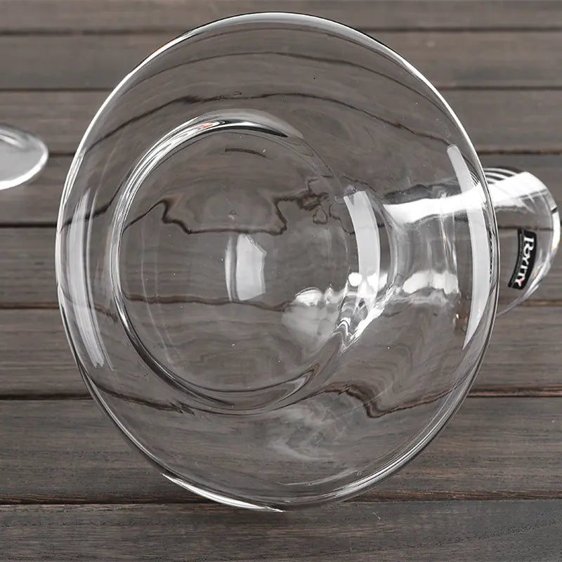 Elegant Handmade Crystal Red Wine Decanter – 1000ml with Spout